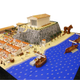 Illustration for article titled Gigantic 7.5 x 9-foot Greek Legopolis took 10 months to build